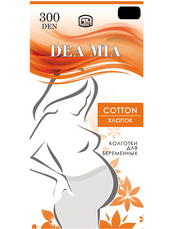 Dea Mia Колготки женские COTTON 300 (хлопковые, для беременных) 000