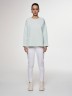 CONTE CON-647 Белые джинсы slim fit с застежкой на пуговицы CON-647