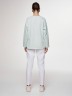 CONTE CON-647 Белые джинсы slim fit с застежкой на пуговицы CON-647