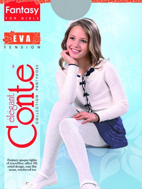 CONTE EVA Колготки детские нарядные Conte elegant