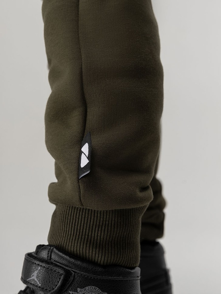 Брюки 6-378МU темный хаки Bodo