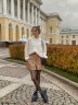 CONTE DESIRE Колготки женские в горошек Conte elegant