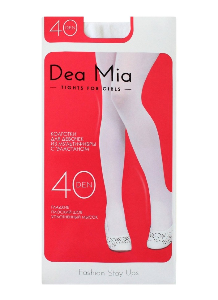 Dea Mia Колготки для девочек 40 (с эластаном) DEA MIA