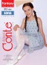 CONTE SOFIA Тонкие эластичные колготки с цветочным рисунком Conte elegant