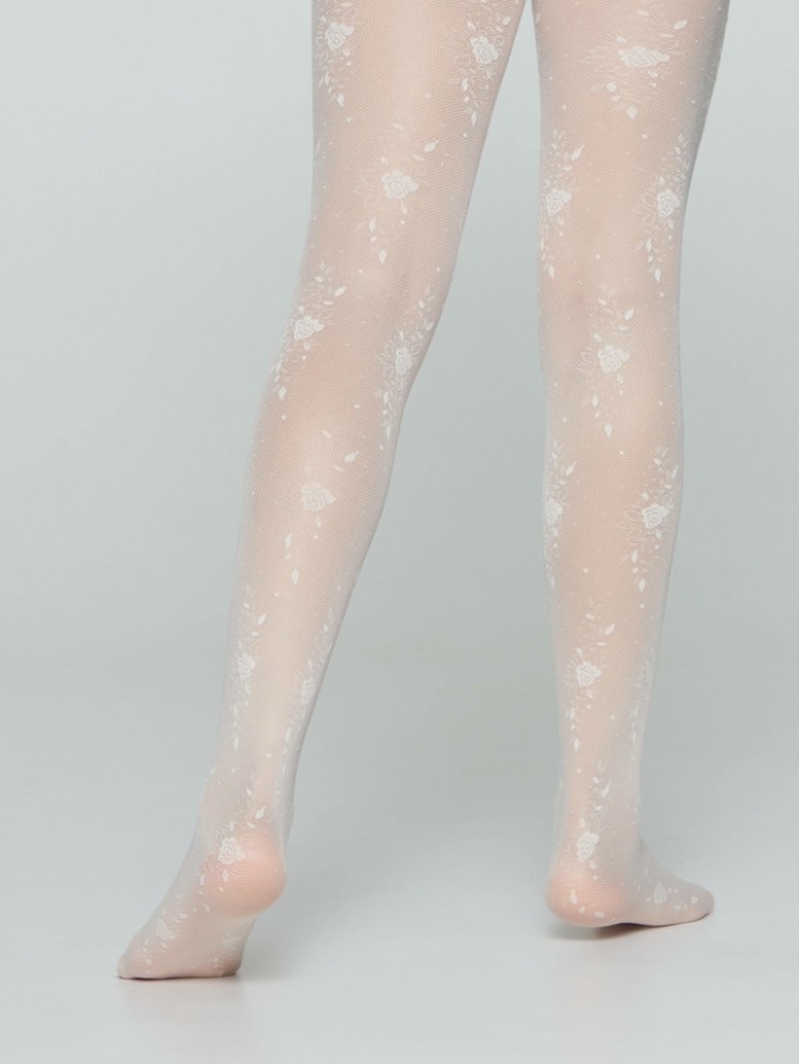 CONTE SOFIA Тонкие эластичные колготки с цветочным рисунком Conte elegant