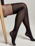 CONTE SENSATION Колготки женские в горошек с имитацией гольфинов Conte elegant