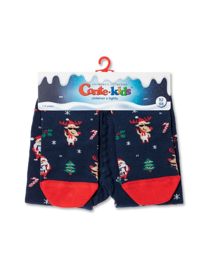 CONTE-KIDS NEW YEAR Новогодние колготки «Holiday» 553 CONTE-KIDS