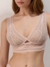 CONTE LACE TWIST LBE 1986 Бюстье с треугольными чашками из фактурного кружева Conte elegant