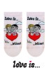 БРЕСТСКИЕ НОСКИ ЖЕНСКИЕ 1163 LOVE IS (укороченные) 735 Брестские