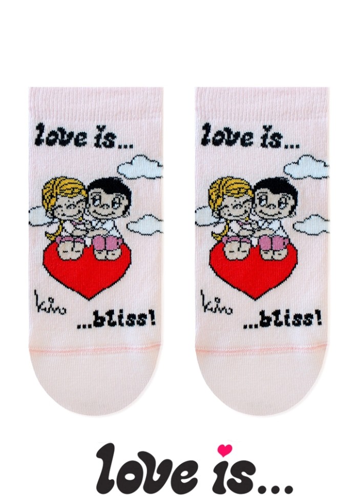 БРЕСТСКИЕ НОСКИ ЖЕНСКИЕ 1163 LOVE IS (укороченные) 735 Брестские