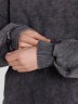 Свитшот мужской серый с обработкой эйсид 121894