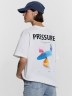 Футболка женская белая с принтом "Pressure" 112678 Mark Formelle