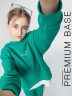 Комплект для девочек (анорак, брюки) зеленый с печатью 397727 Mark Formelle