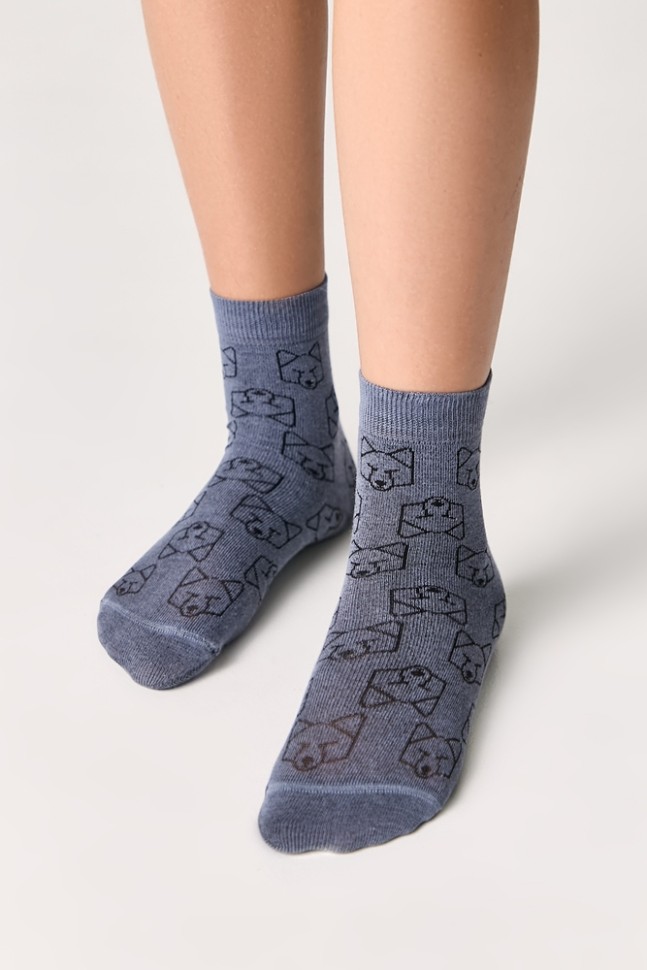 CONTE-KIDS CLASS Lycra® Хлопковые носки 612