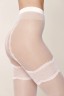 CONTE SENSUALE Свадебные Колготки женские с имитацией чулок на подвязках