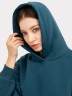 Худи женское в бирюзовом оттенке 302775-1 Mark Formelle
