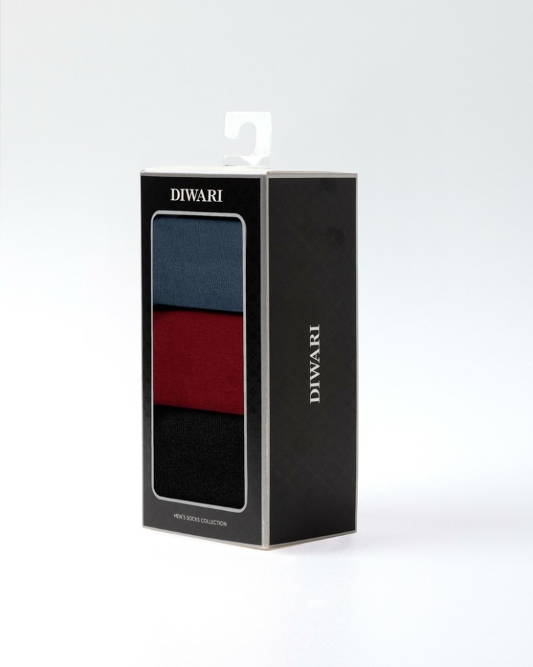DIWARI (3 пары в коробке) Хлопковые носки 773 DIWARI