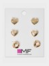 СЕРЬГИ ЖЕНСКИЕ (3 ПАРЫ) LA508-06951-1 Mark Formelle