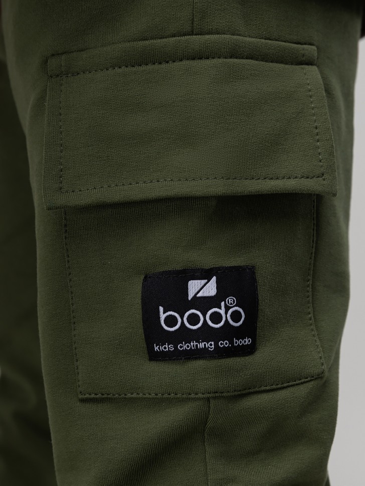 Брюки 6-370МU хаки Bodo
