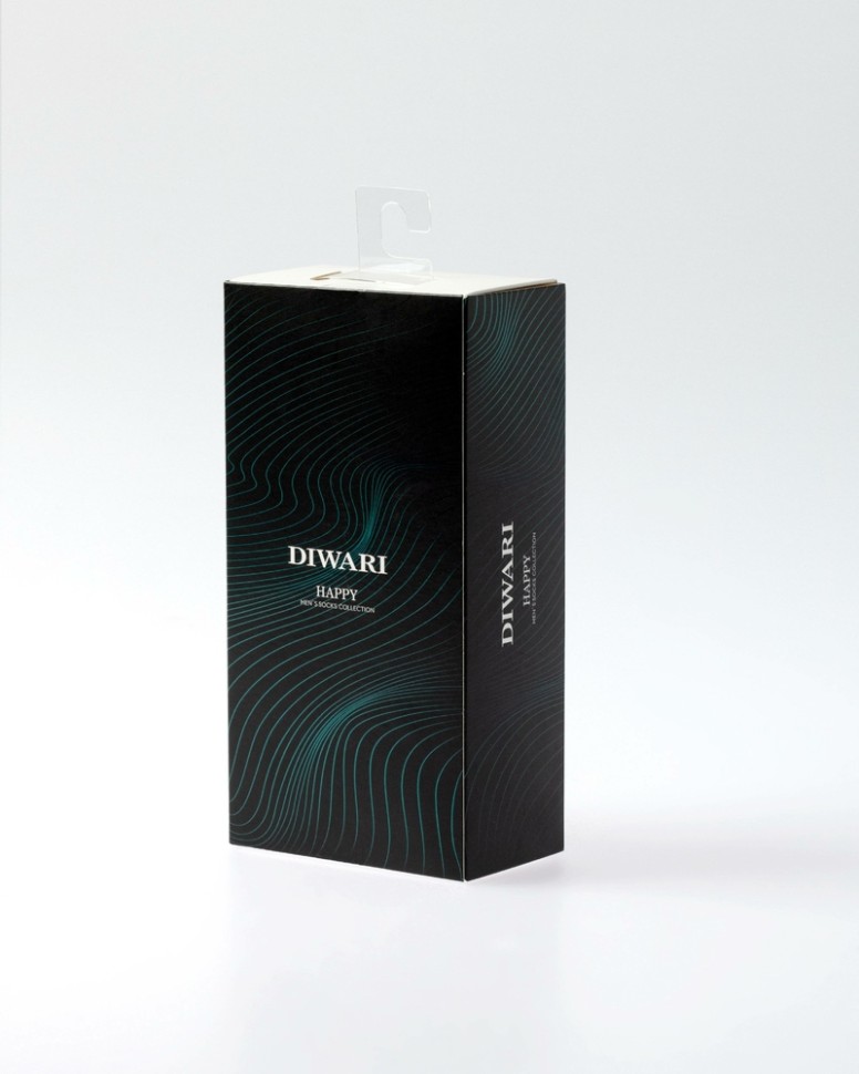 DIWARI (3 пары в коробке) Хлопковые носки с рисунками 776 DIWARI