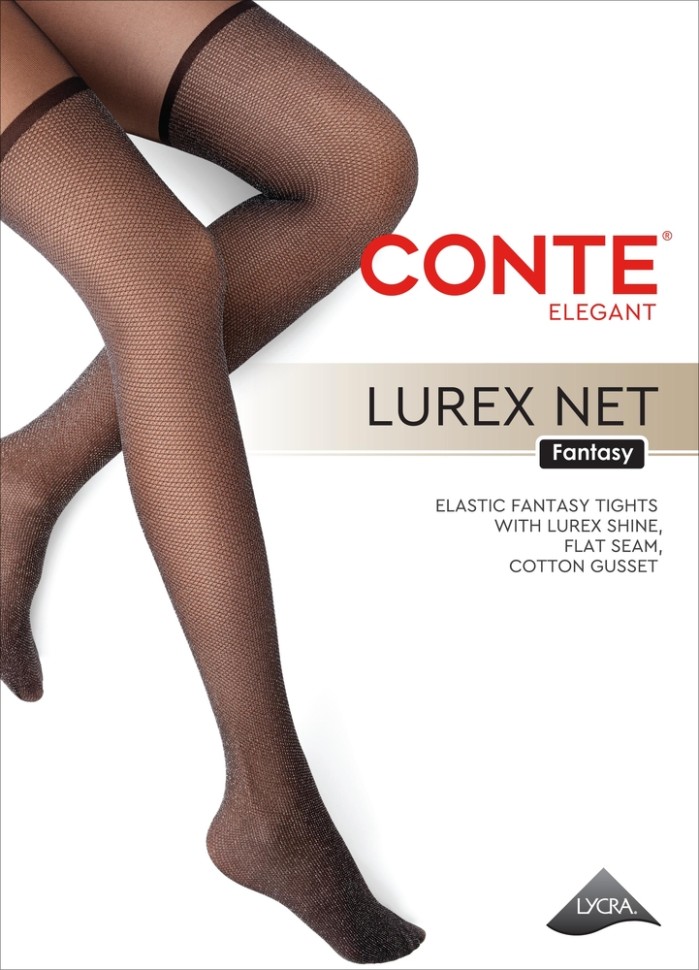 CONTE LUREX NET Колготки женские Conte elegant
