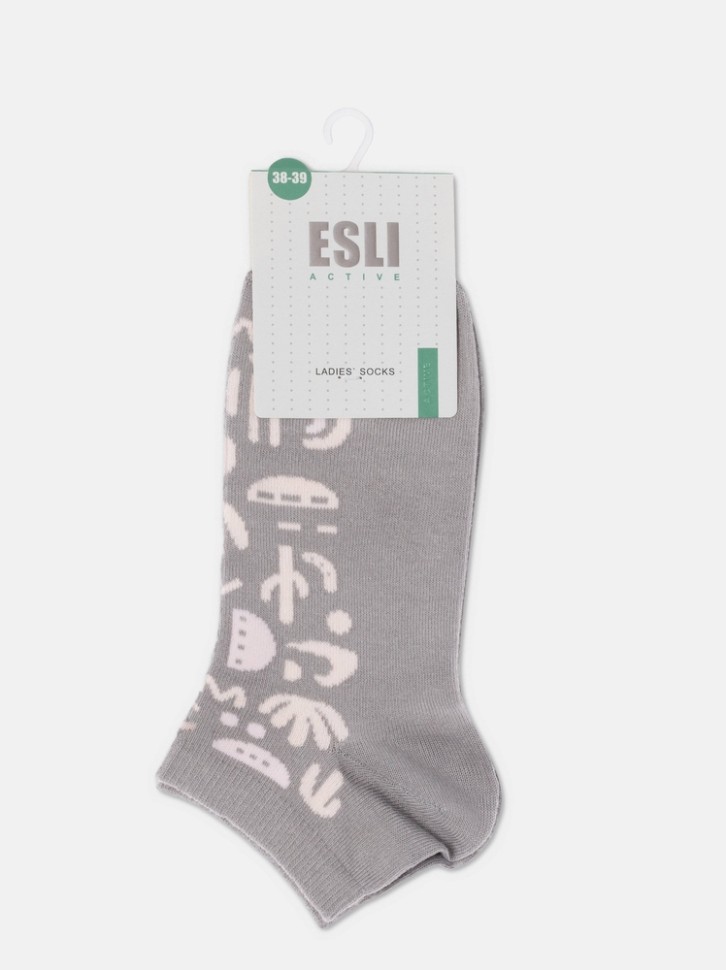 ESLI Носки женские хлопковые ACTIVE (короткие) 534