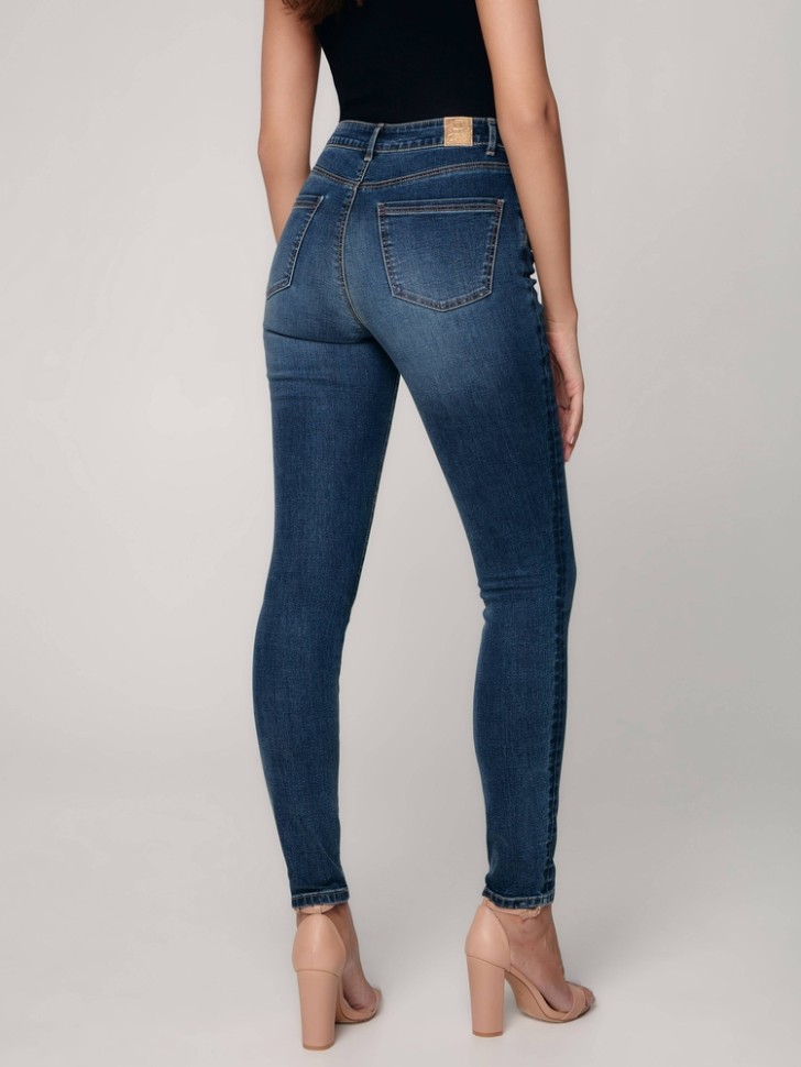 CONTE CON-351 Еco-friendly джинсы skinny с высокой посадкой