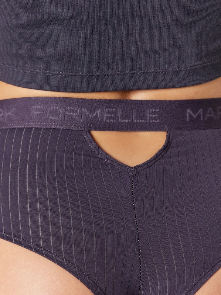 Трусы женские шорты в сером цвете 412535 Mark Formelle