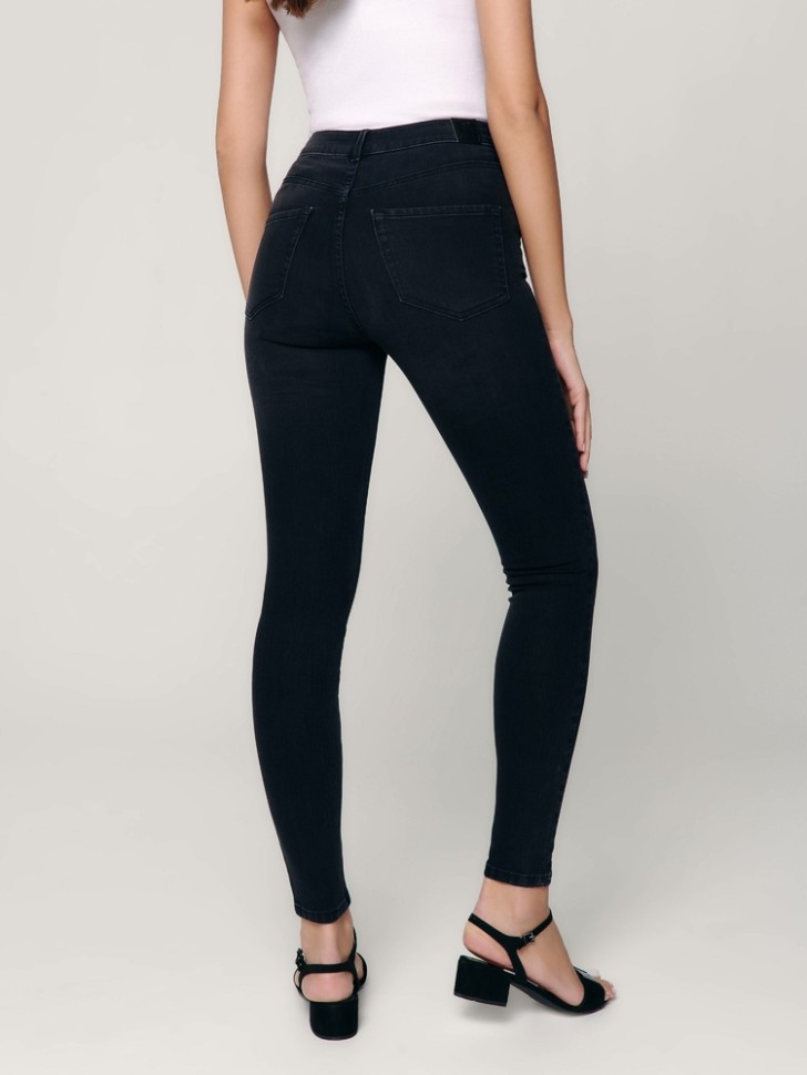 CONTE CON-355 Моделирующие джинсы skinny с высокой посадкой и эффектом «вторая кожа» Conte elegant