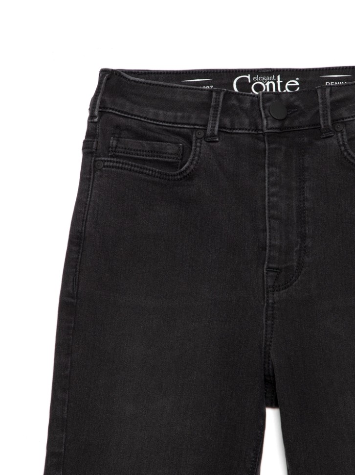 CONTE CON-355 Моделирующие джинсы skinny с высокой посадкой и эффектом «вторая кожа» Conte elegant
