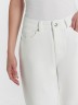 Брюки женские джинсовые mom fit в белом цвете 2024-DTW406-1 Mark Formelle