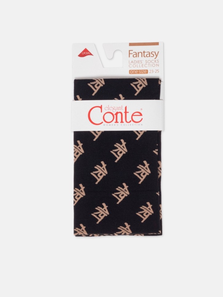 CONTE FANTASY Плотные носки с рисунками «Art»