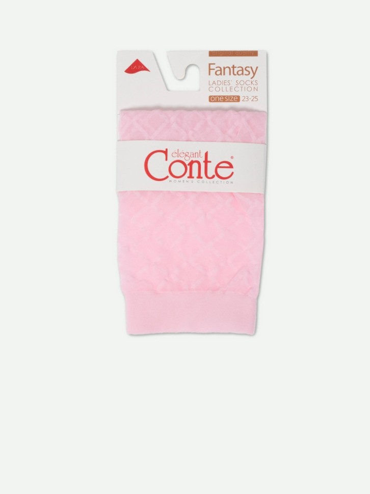 CONTE FANTASY Носки в крупные ромбы 21С-145СП Conte elegant