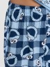 Пижама для мальчиков голубая с принтом Cookie Monster 563324