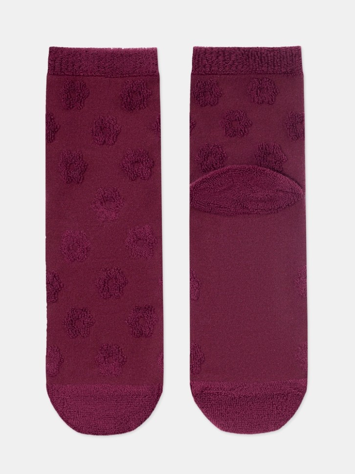 CONTE COMFORT Махровые носки из хлопка с объемными рисунками 548 Conte elegant