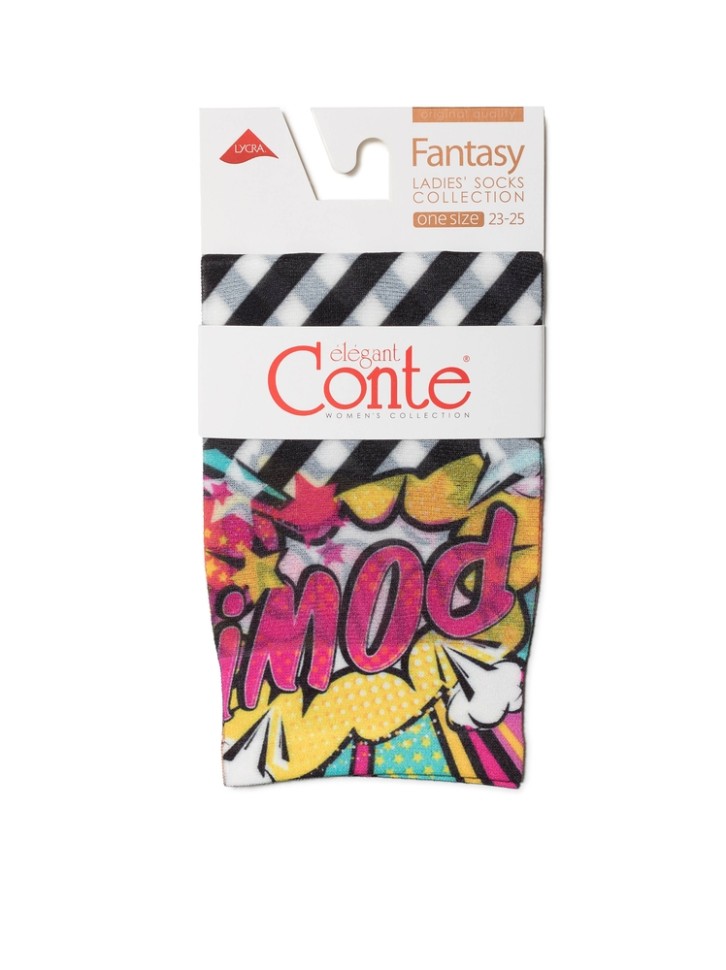 CONTE FANTASY 40 Носки с ярким принтом 208 Conte elegant