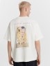 Футболка мужская крмовая с принтом и надписью "Art u wear " 111932