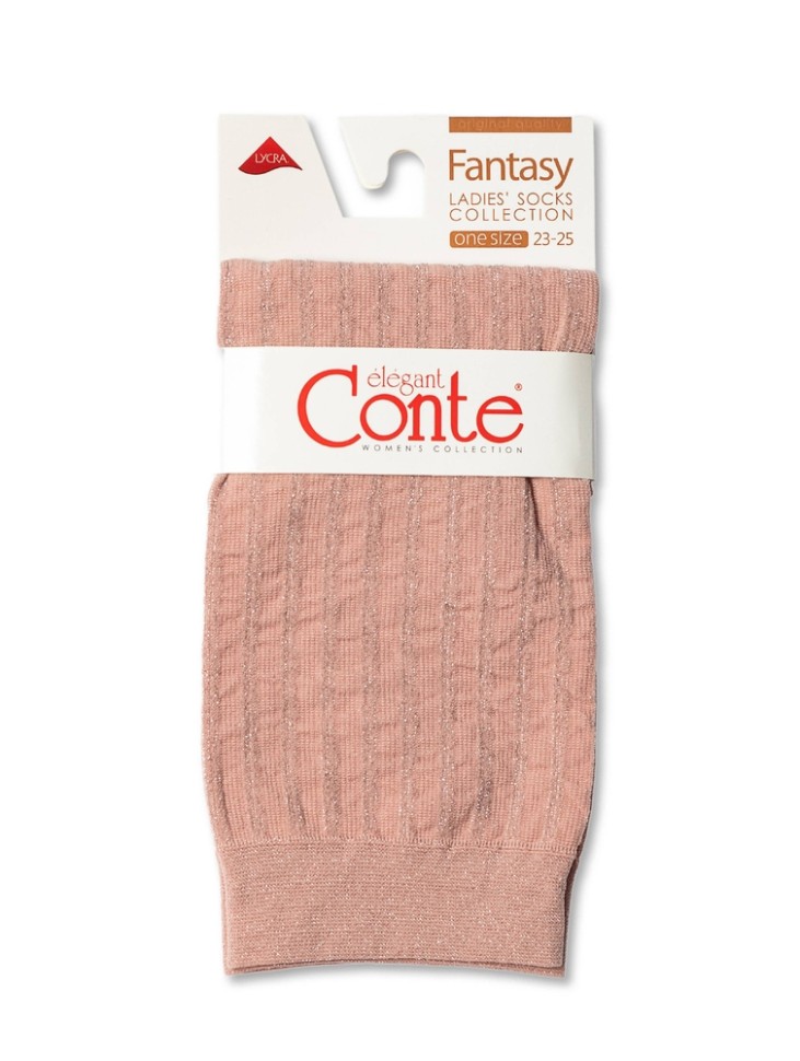 CONTE FANTASY Носки в полоску с люрексом Conte elegant