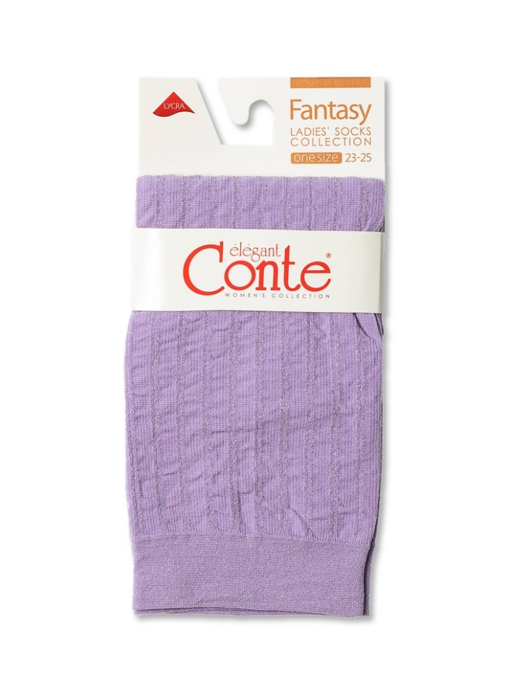 CONTE FANTASY Носки в полоску с люрексом Conte elegant