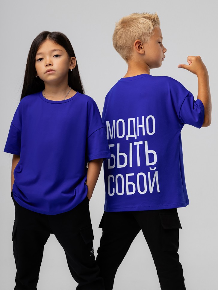 Футболка 4-279MU василек Bodo