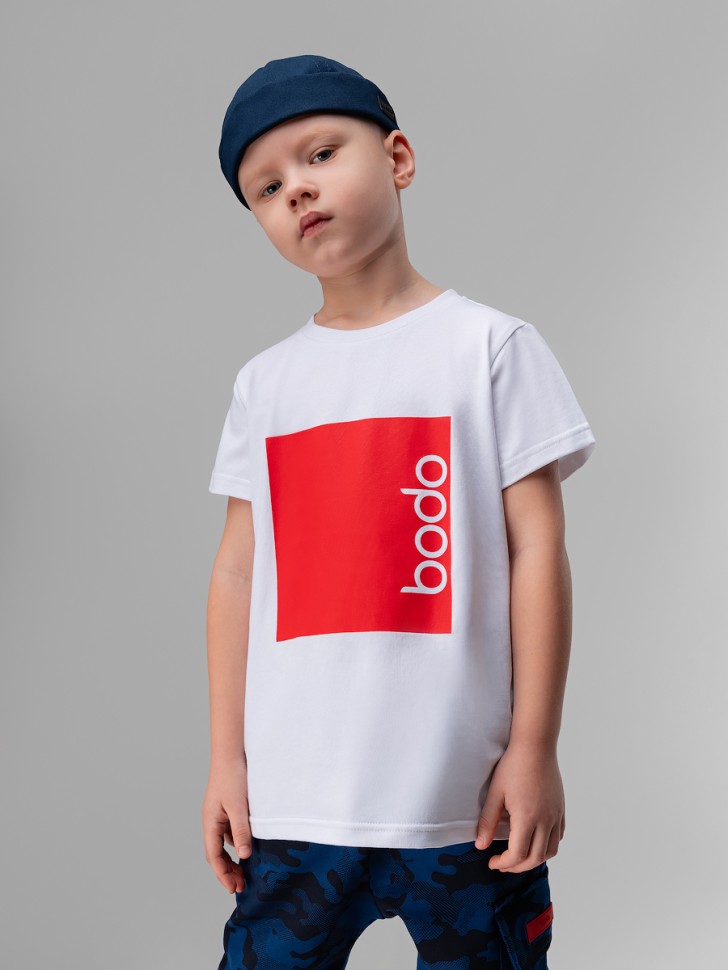 Футболка 4-364MU белый Bodo