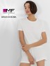 Комплект домашний Mark Formelle x Ольга Бузова белый с надписью "Я привыкаю снова просыпаться одна" 592495 Mark Formelle