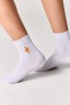 Conte-kids TIP-TOP Однотонные хлопковые носки с вышивкой 514 CONTE-KIDS