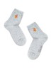 Conte-kids TIP-TOP Однотонные хлопковые носки с вышивкой 514 CONTE-KIDS