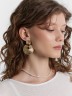 Серьги с подвесками золотистые DW240509013 Mark Formelle
