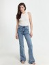 Брюки женские джинсовые FLARE FIT голубые 2024-DTW1701-3 Mark Formelle