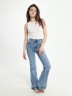 Брюки женские джинсовые FLARE FIT голубые 2024-DTW1701-3 Mark Formelle