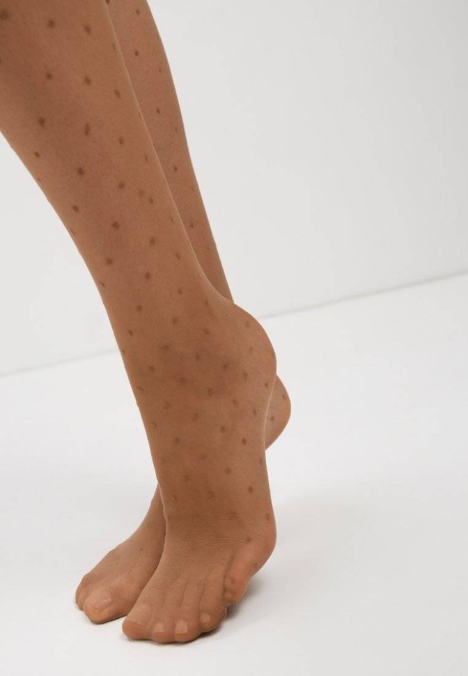 CONTE DOTS Колготки женские в горошек DOTS Conte elegant