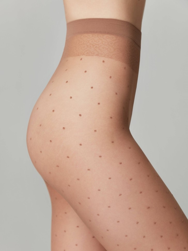 CONTE DOTS Колготки женские в горошек DOTS Conte elegant